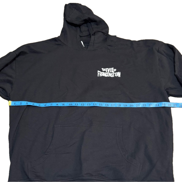 Brisco Brands The Evil of Frankenstein Black Hoodie Men 2XL - Picture 8 of 11